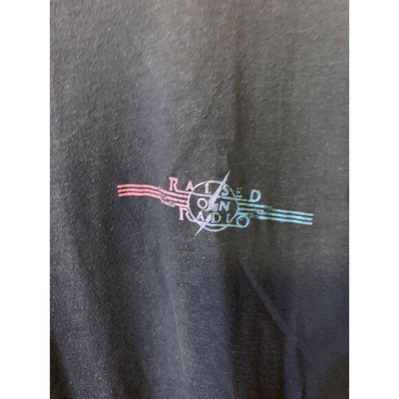 Vintage 1986 Journey Raised on‎ Radio Screen Stars T Shirt Sz M Blue - Picture 8 of 9